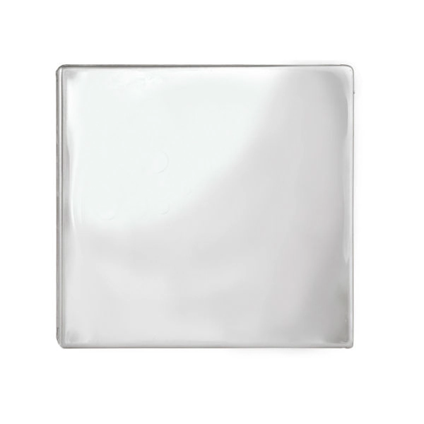 Tampa Cega Quadrada Pequena Aço Inox 10cm Equation