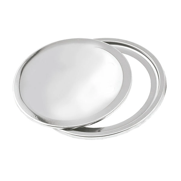Tampa Cega Redonda Pequena Aço Inox 10cm Equation