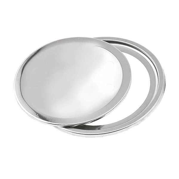 Tampa Cega Redonda Grande Aço Inox 15cm Equation