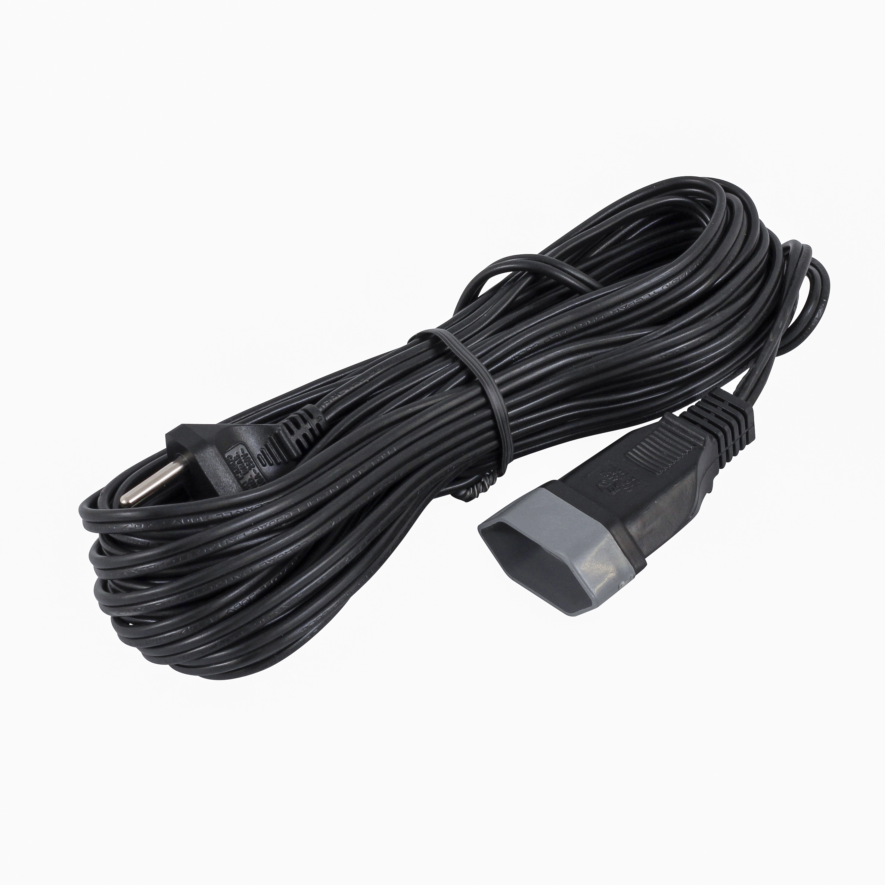 Cordão Prolongador 10 Metros 1 Tomada 10A Preto Lexman