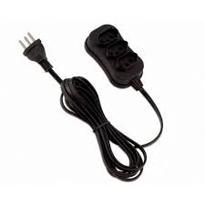Extensao 3 Tomadas 1m 10a/250v 2p T Pto