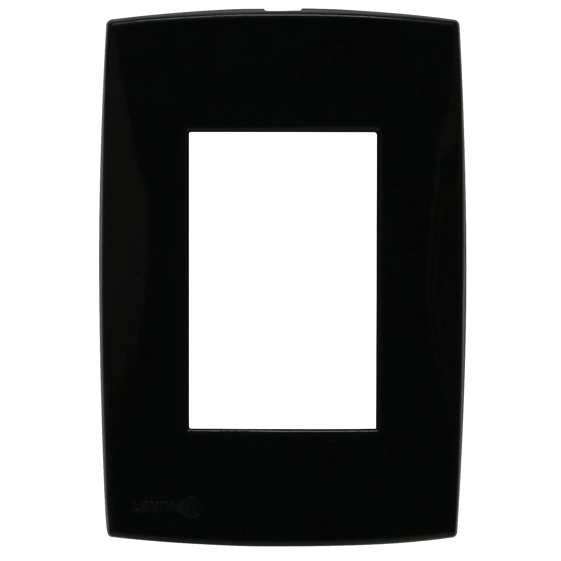 Placa com Suporte 4x2 3Módulos Preto Lille Color Lexman