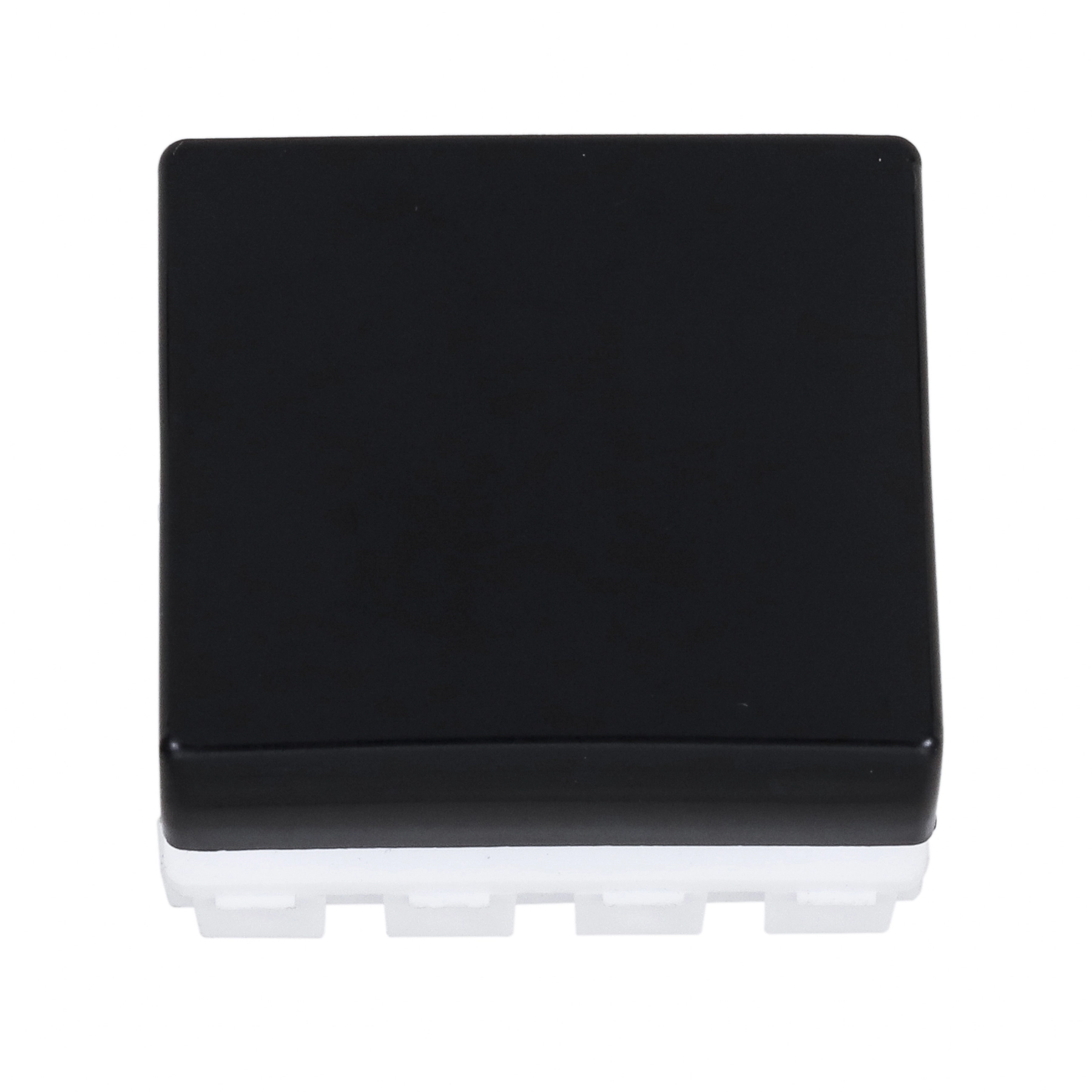 Módulo Interruptor Duplo Intermediário 10A 250V Preto Lille Lexman