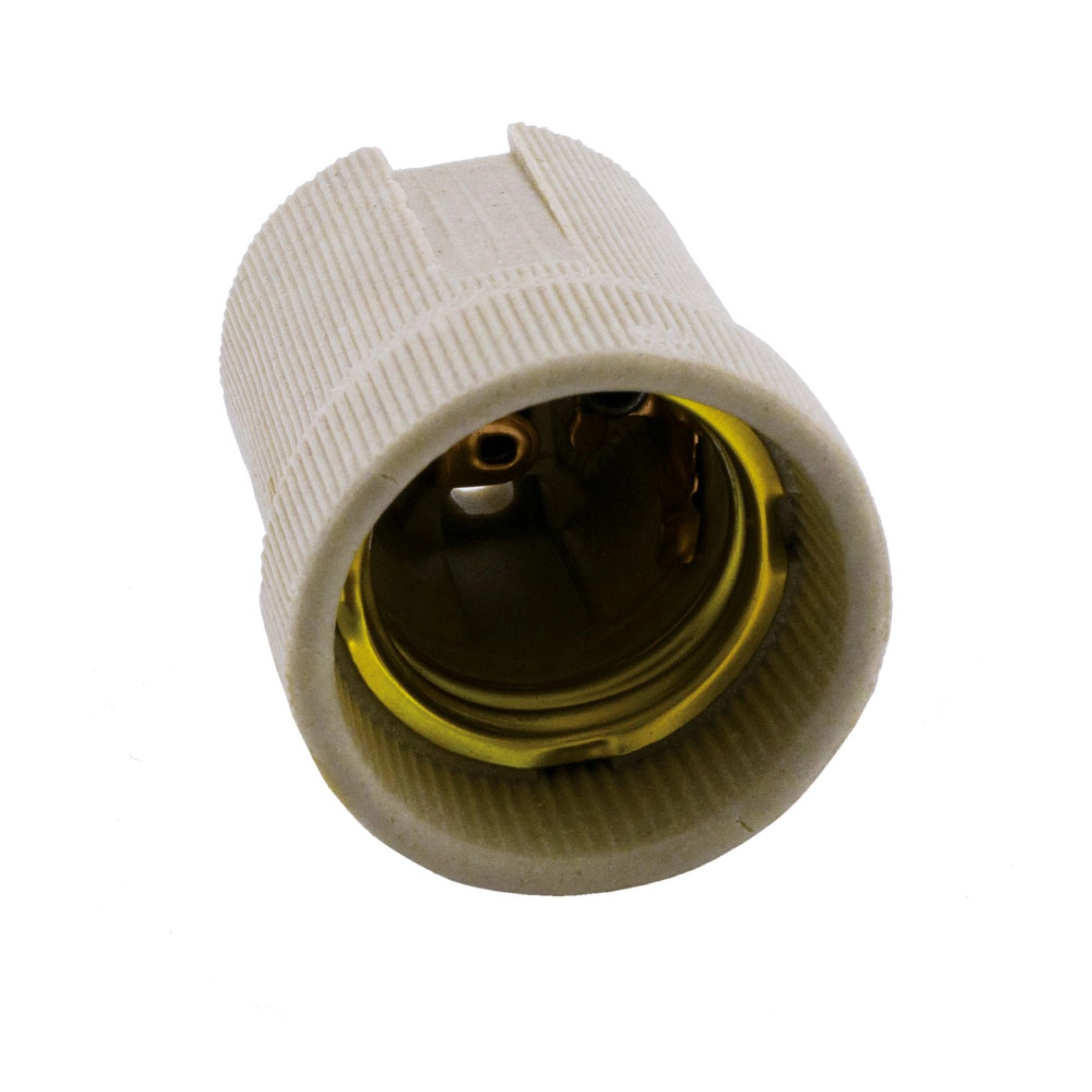 Soquete para Lâmpada E27 Branco Force Line