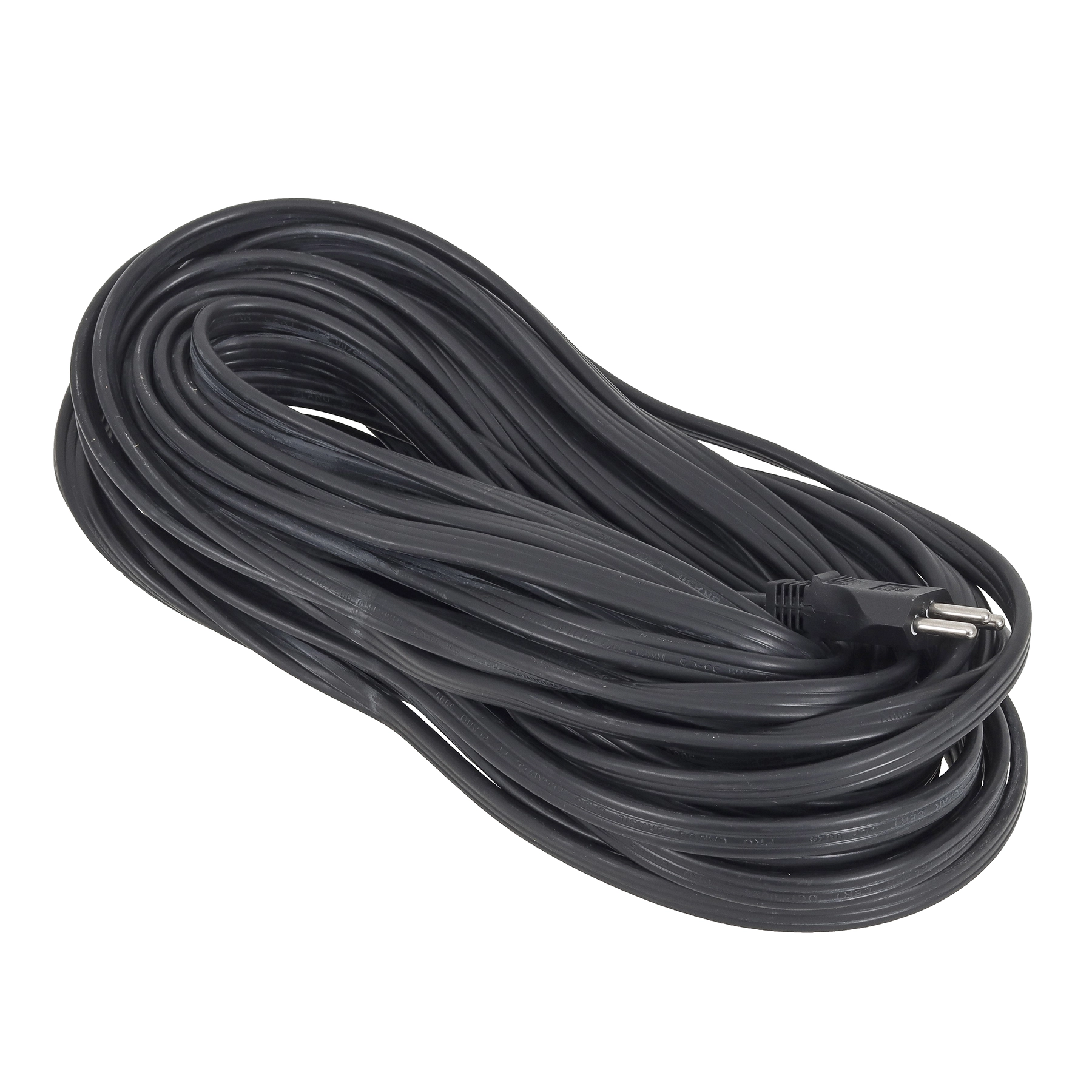 Cordão Prolongador 20 Metros 1 Tomada 20A Preto Force Line Tripolar