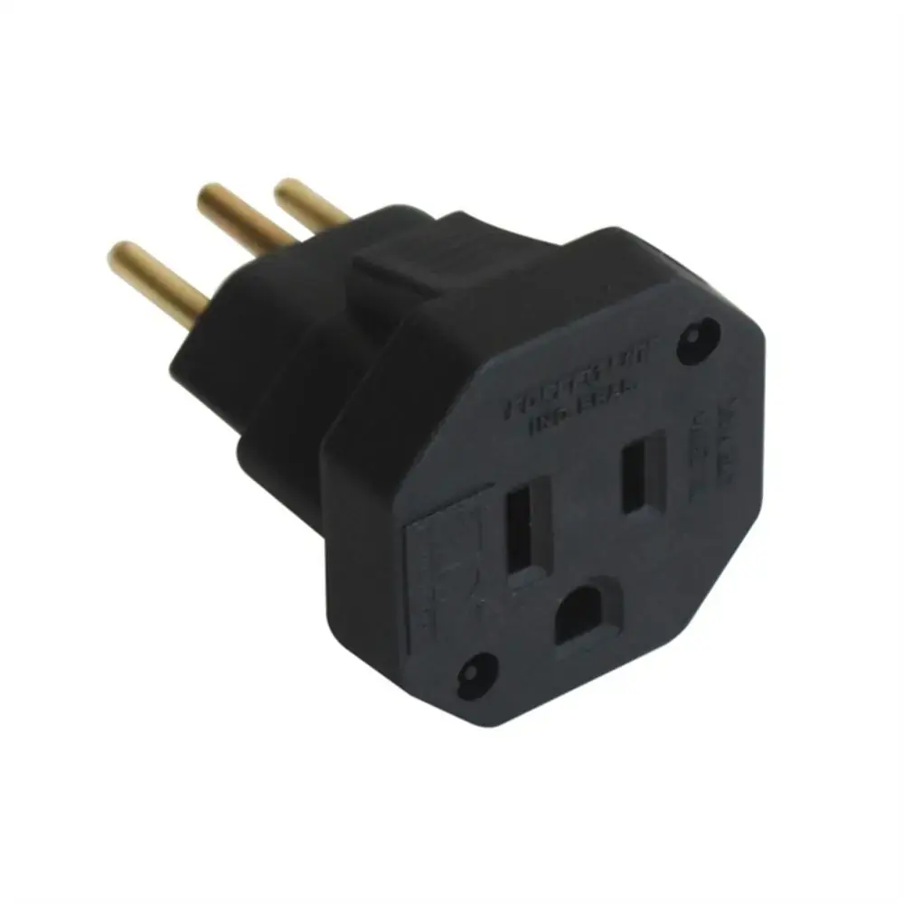 Adaptador Plugue Tripolar