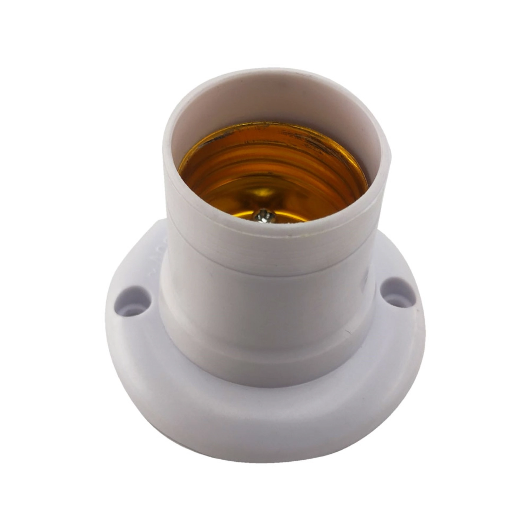 Soquete para Lâmpada E27 Branco Force Line