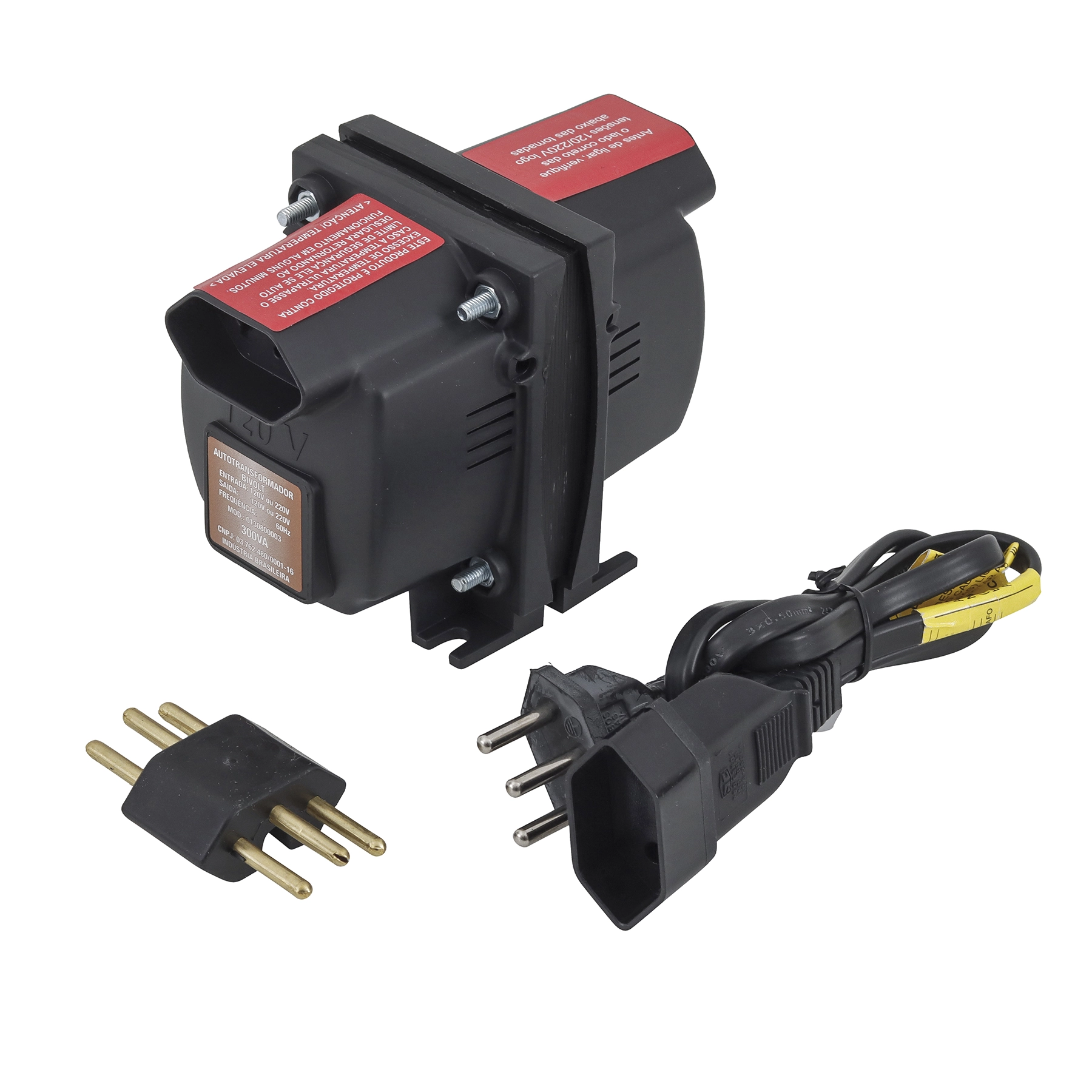 Autotransformador 300VA Bivolt Slim Premium Force Line