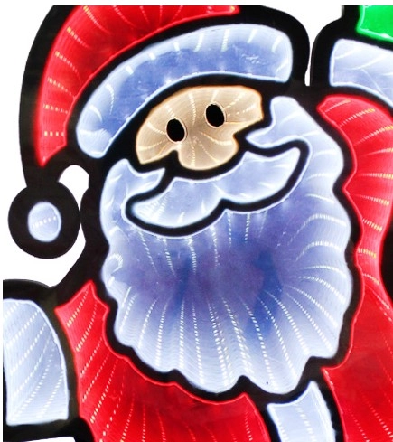 Decoracao Papai Noel C/led 120cm Bivolt Cromus