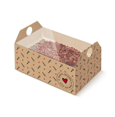 Caixote Cartao 1 M.ovo 350g Kraft Docura 13004753 Cromus