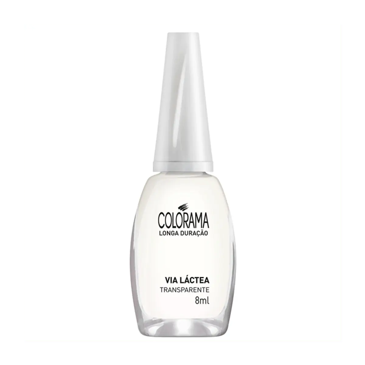 Esmalte Natural Transparente Via Lactea 8ml Colorama