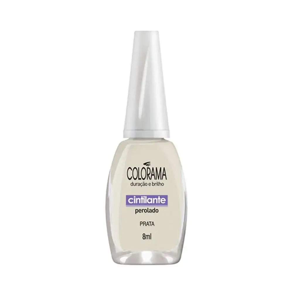 Esmalte Colorama Cint.prata 8ml 6un