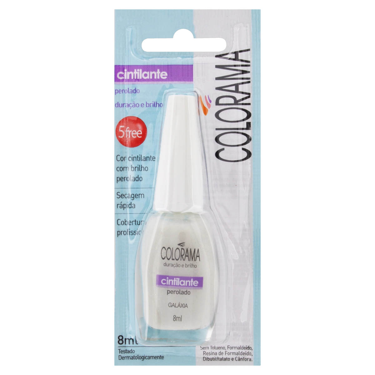 Esmalte Cintilante Galáxia Colorama Blister 8ml