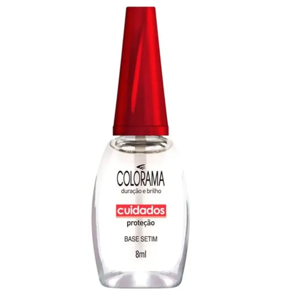 Esmalte Base Cetim Colorama Cuidados Essenciais Blister 8ml