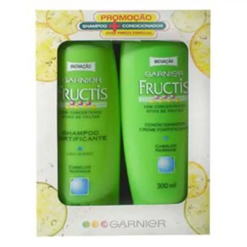 Kit Fructis Shampoo Condicionador Normais
