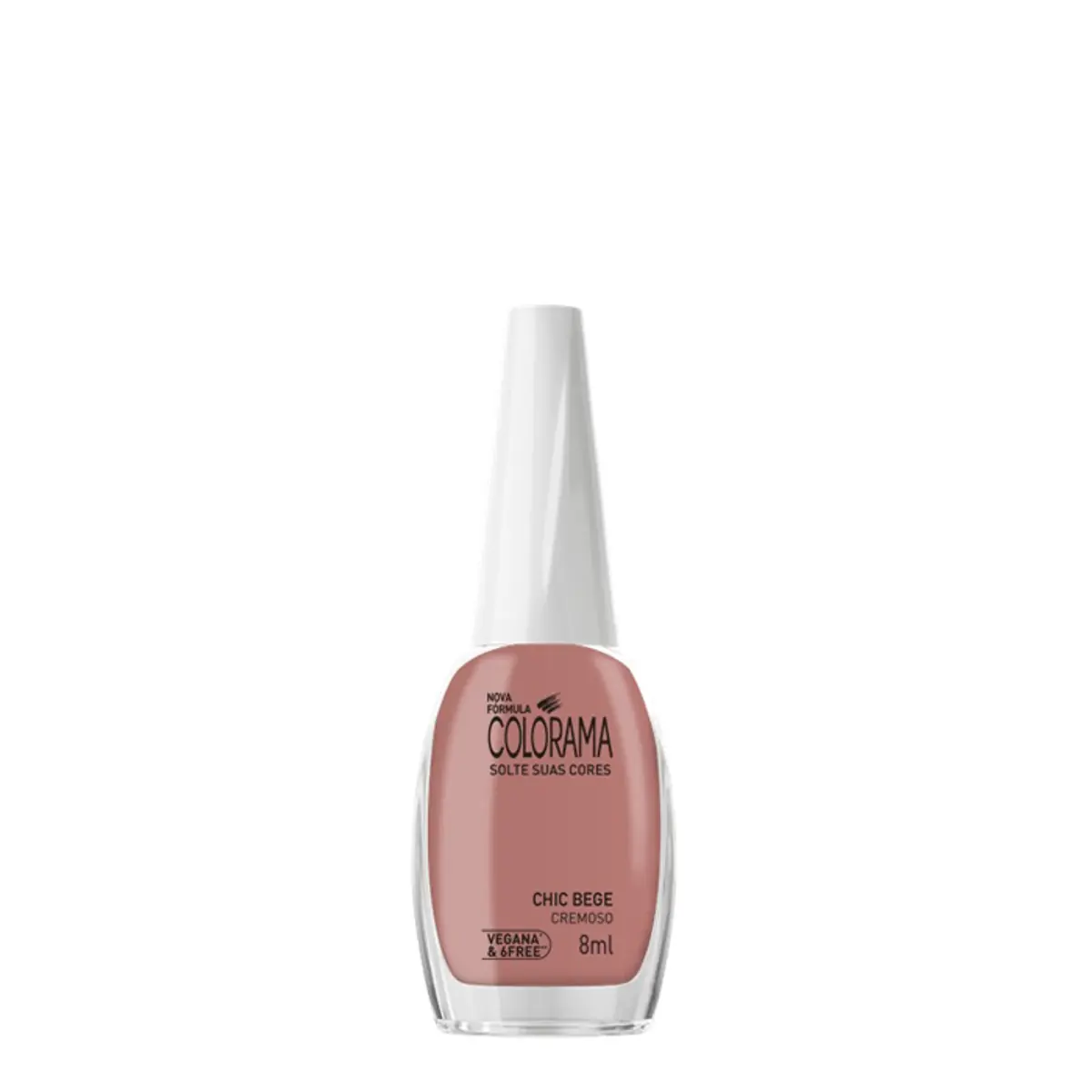 Esmalte Colorama Chic Pele 1 Unidade 8ml