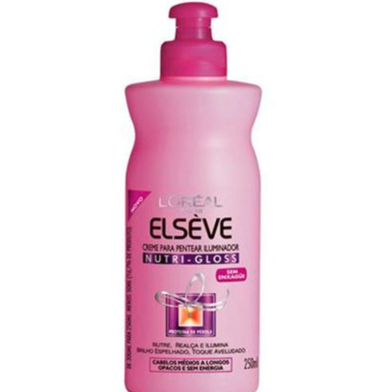 Creme Para Pentear Elseve Nutri Gloss 250ml Loreal Paris