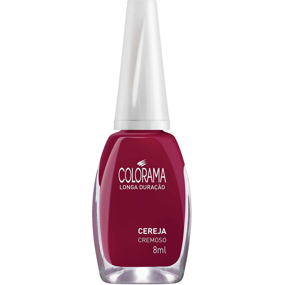 Esmalte Verniz E Cor Cereja 8ml Colorama