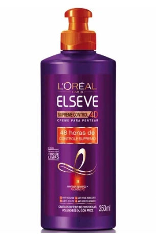 Creme Para Pentear Elseve Supreme Control 4d 250ml Loreal Paris