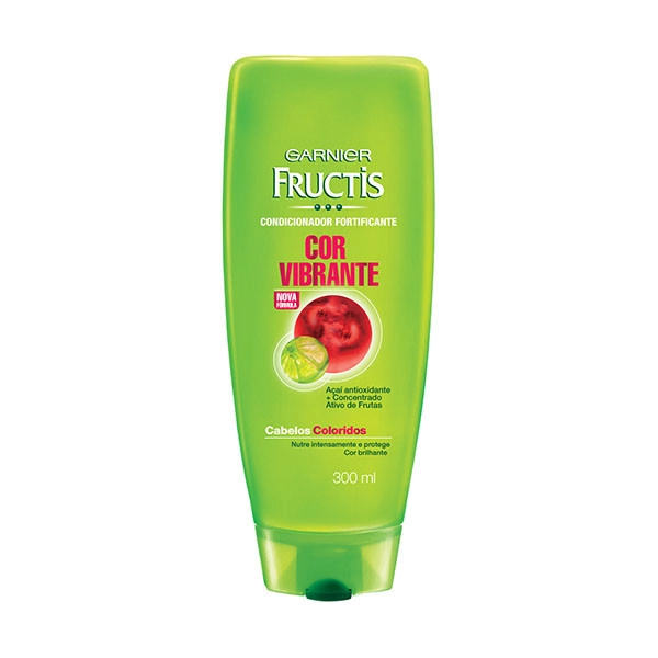 Condicionador Garnier Fructis Fortificante Cor Vibrante