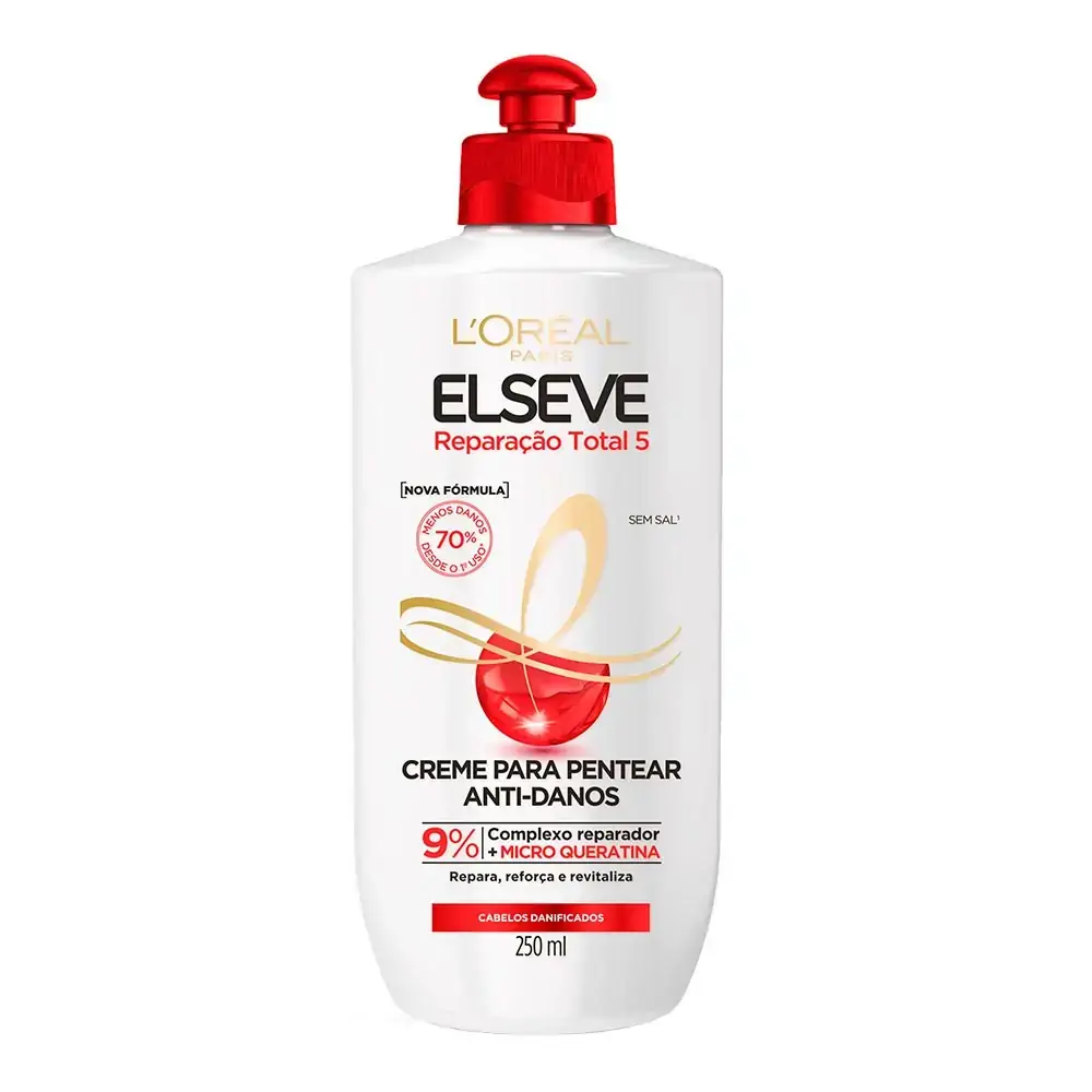 Creme para Pentear Elseve Reparação Total 5 250 ml