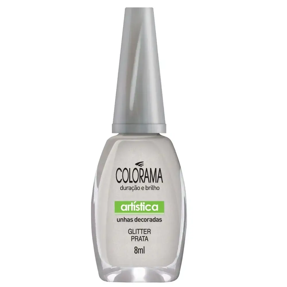 Esm Colorama Artistica Glitter Prata