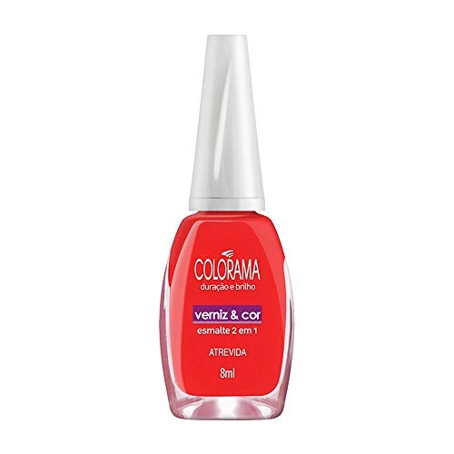 Esmalte Verniz E Cor Atrevida 8ml Colorama