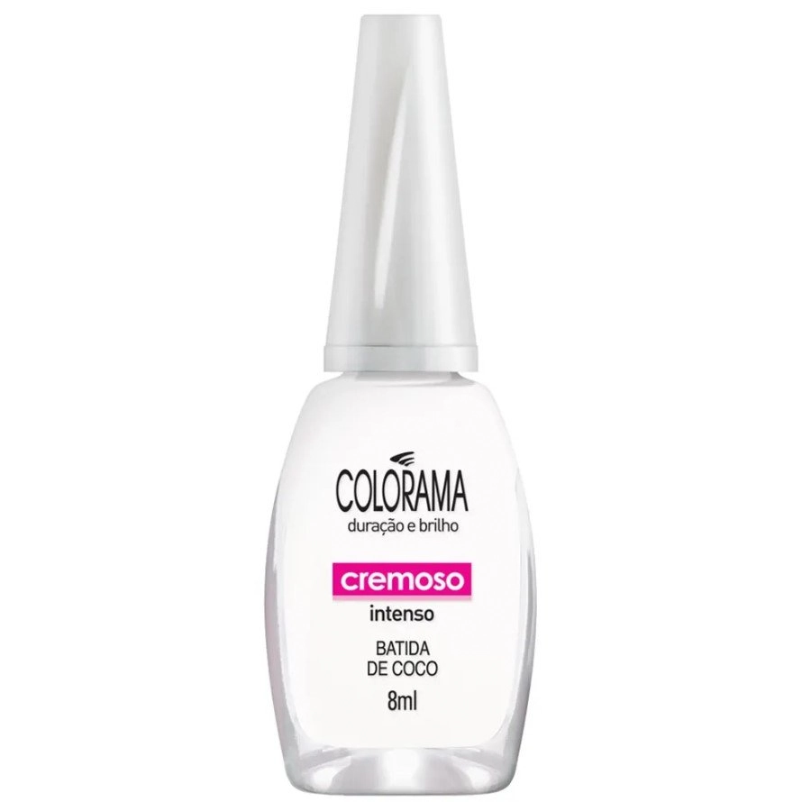 Esmalte Cremoso Batida De Coco 8ml Colorama