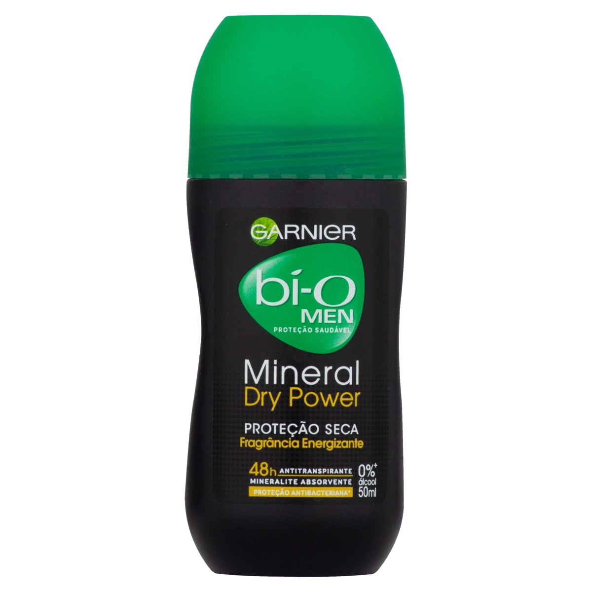 Antitranspirante Roll On Mineral Dry Power Energizante Garnier Bí O Men 50ml