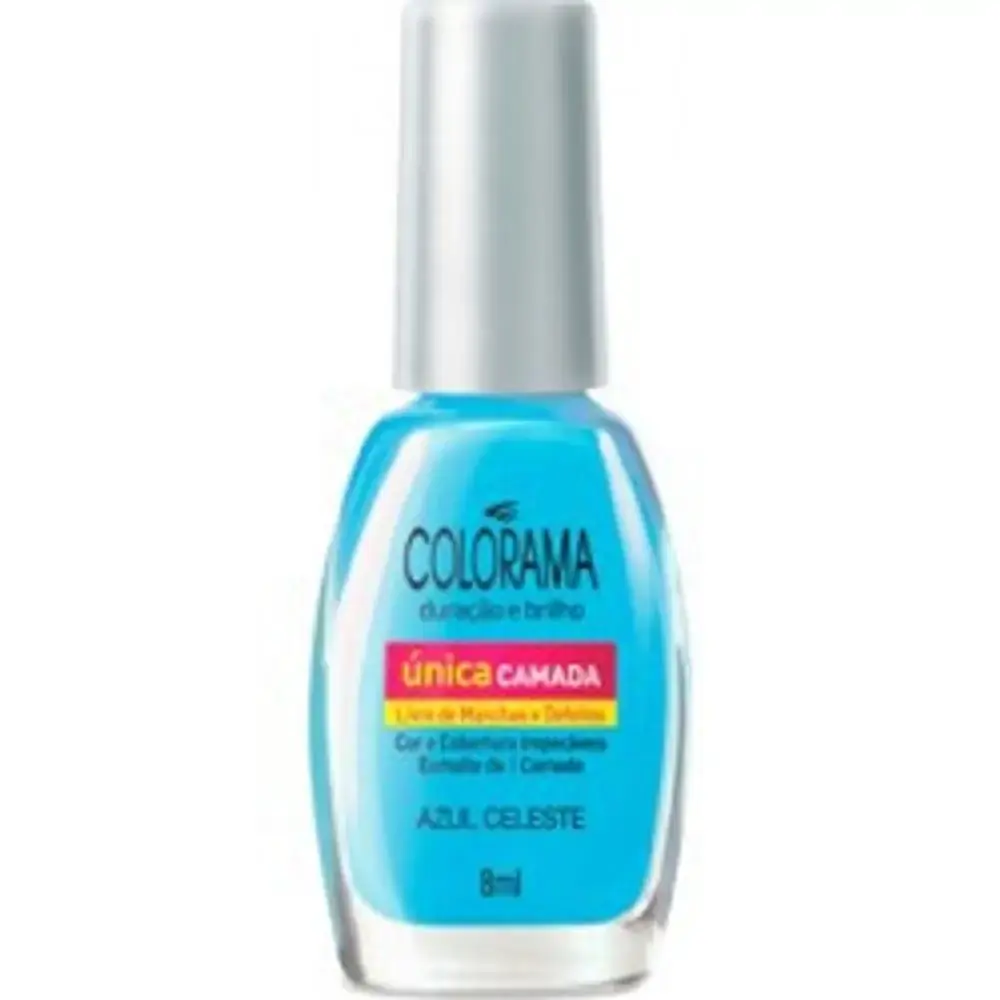 Esm Colorama Unica Camada Azul Celeste