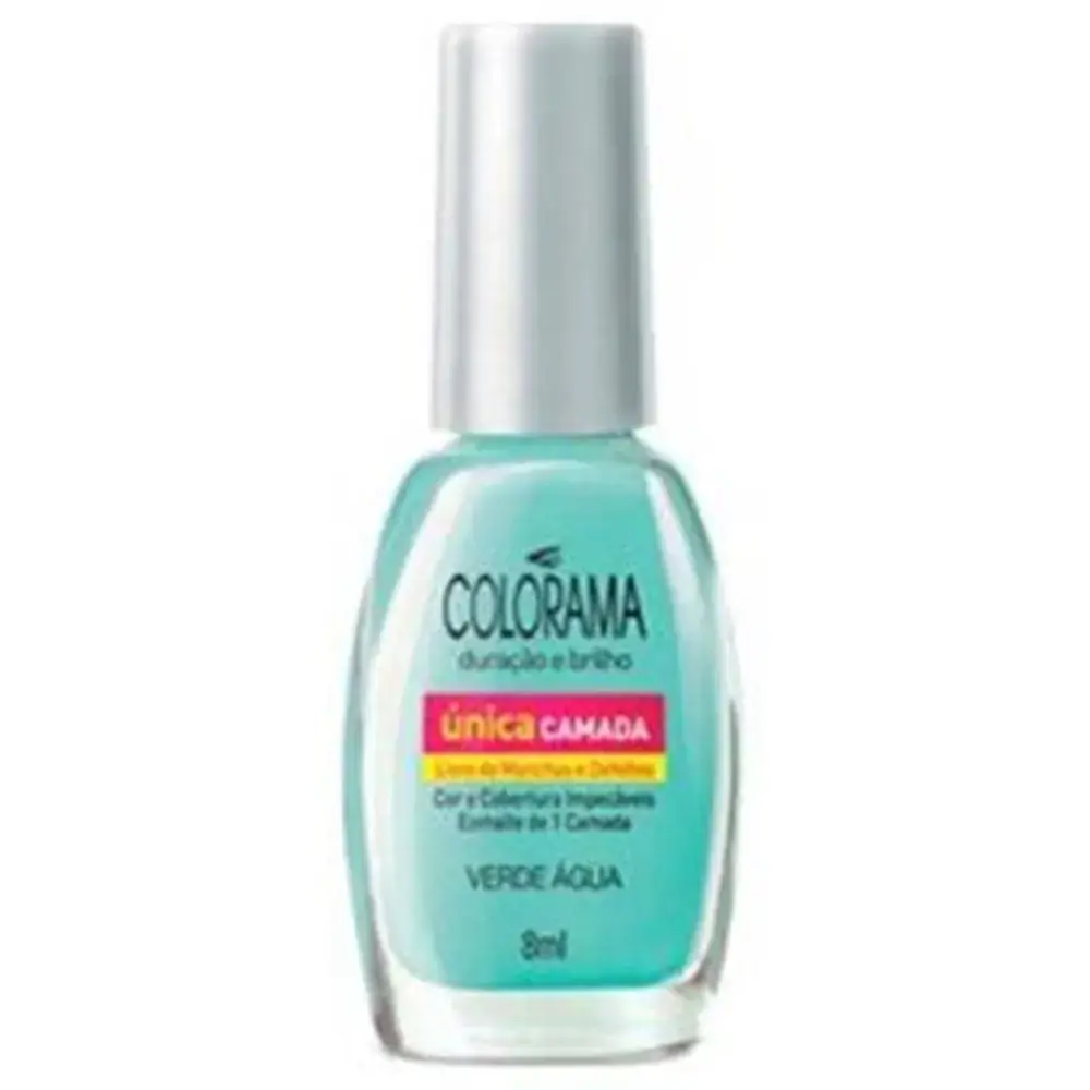 Esmalte Colorama Unica Camada 8ml Verde Agua