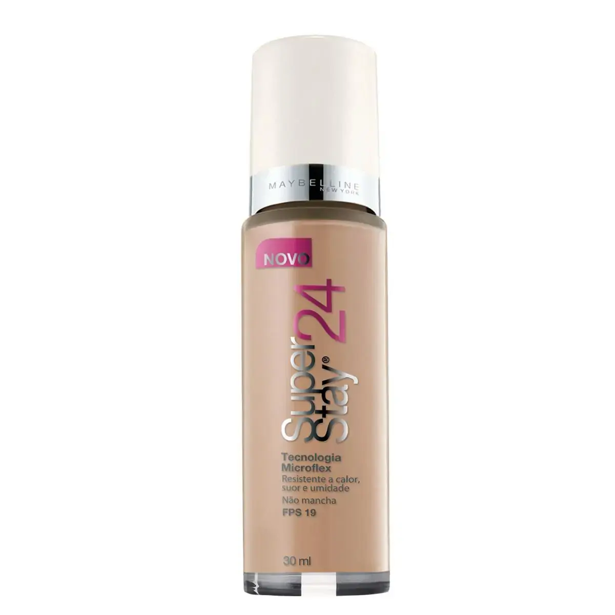 May Base Líquido Super Stay 24h Fps19 Honey Bg Média