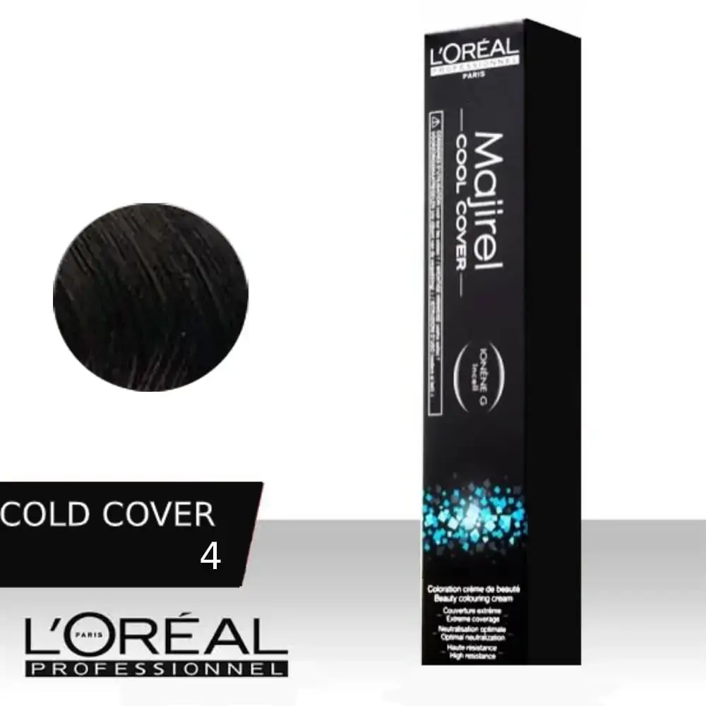Tint Majirel Cold Cover N 4 Castanha