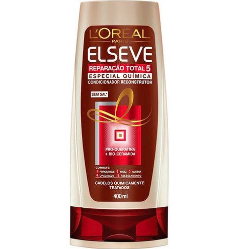 Condicionador Elseve Reparacao Total 5 Especial Quimica 300ml Loreal Paris