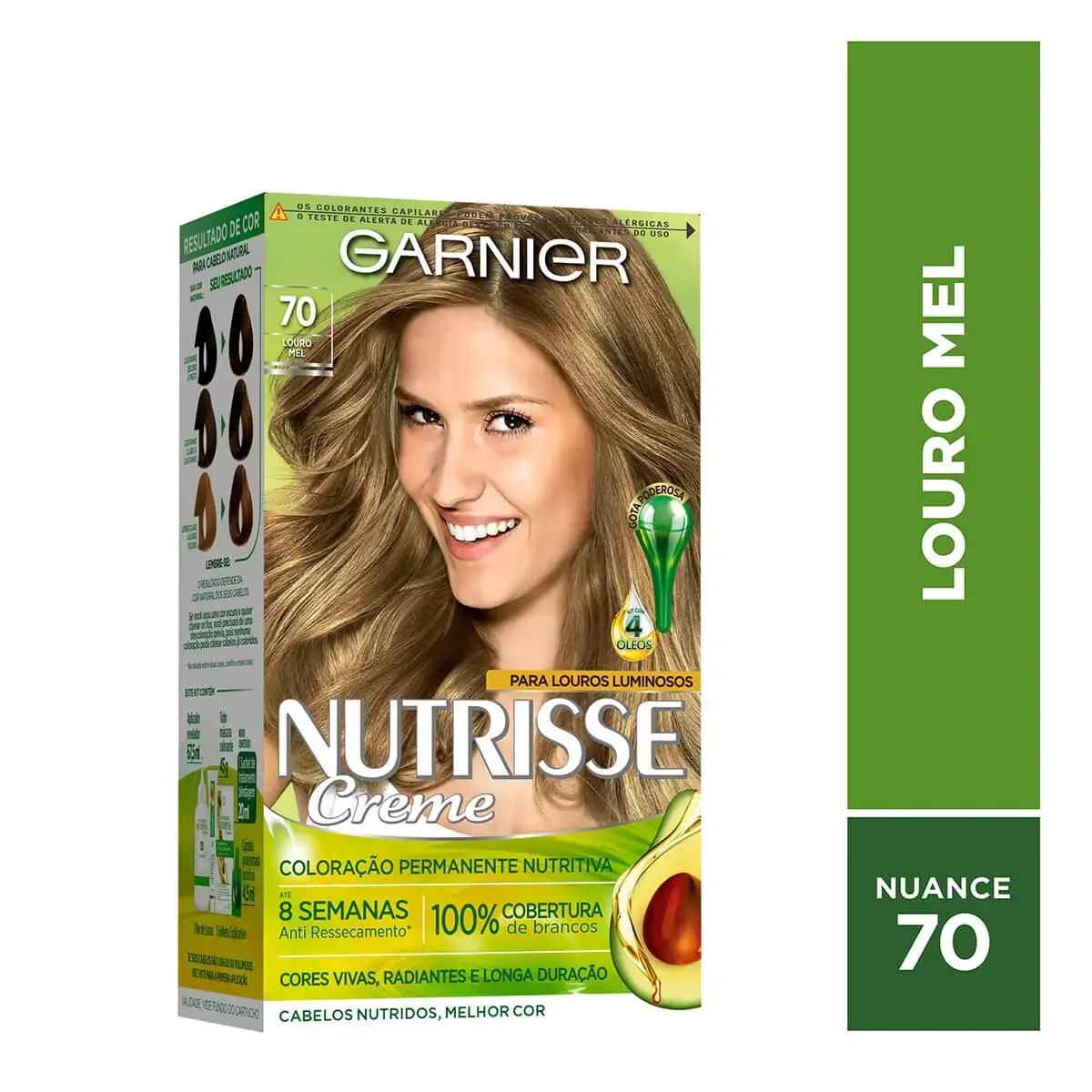 Tinta Nutrisse 70 Sh Fructis Stop Queda
