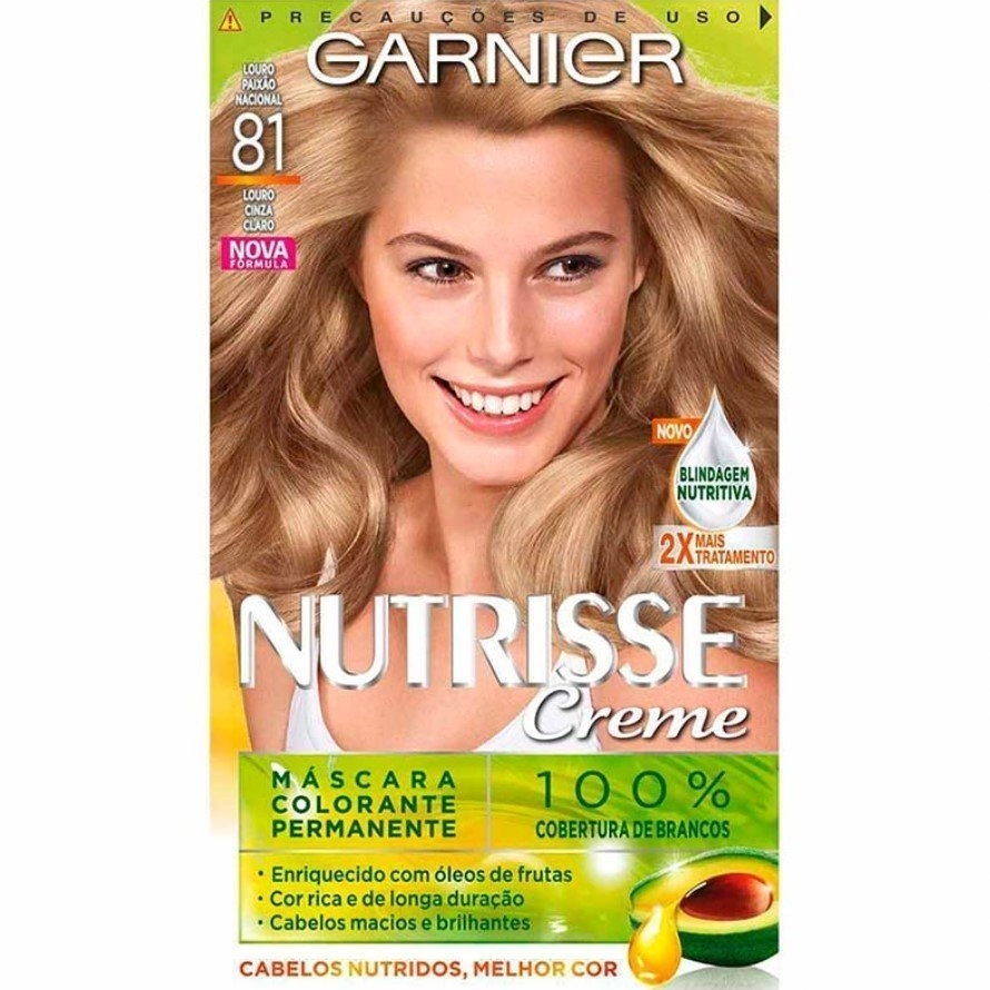 Coloracao Kit Permanente Loreal Nutrisse 81 Trigo 1un