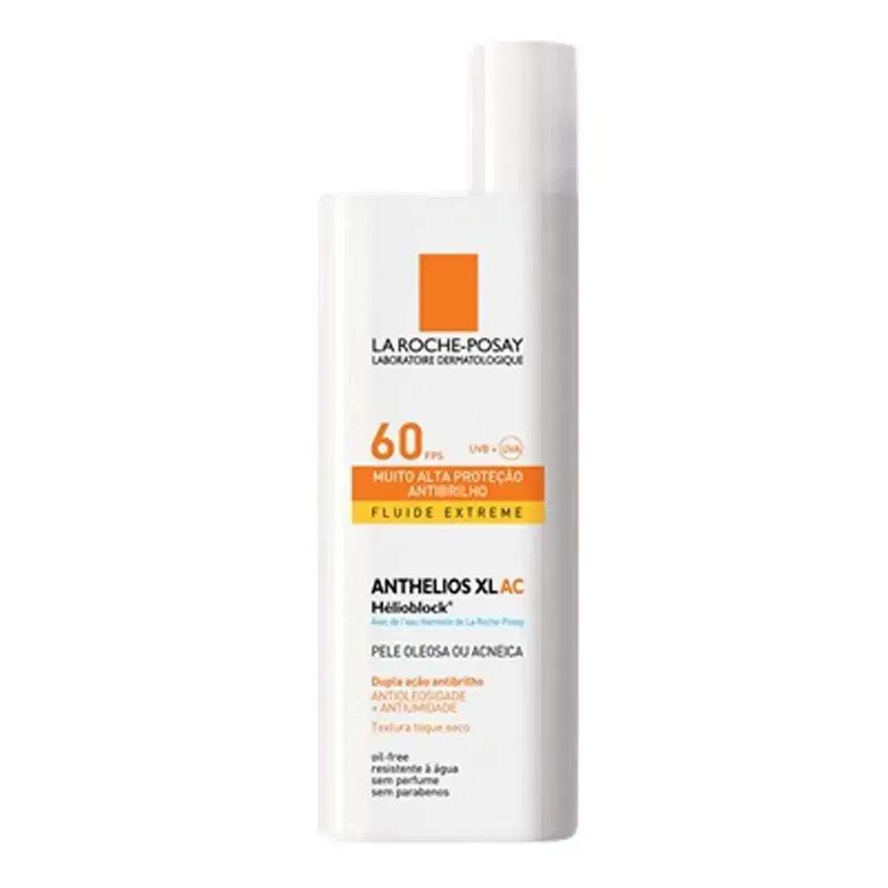 Protetor Solar Facial La Roche Posay Anthelios Ac Fps 60 Antioleosidade Fluide