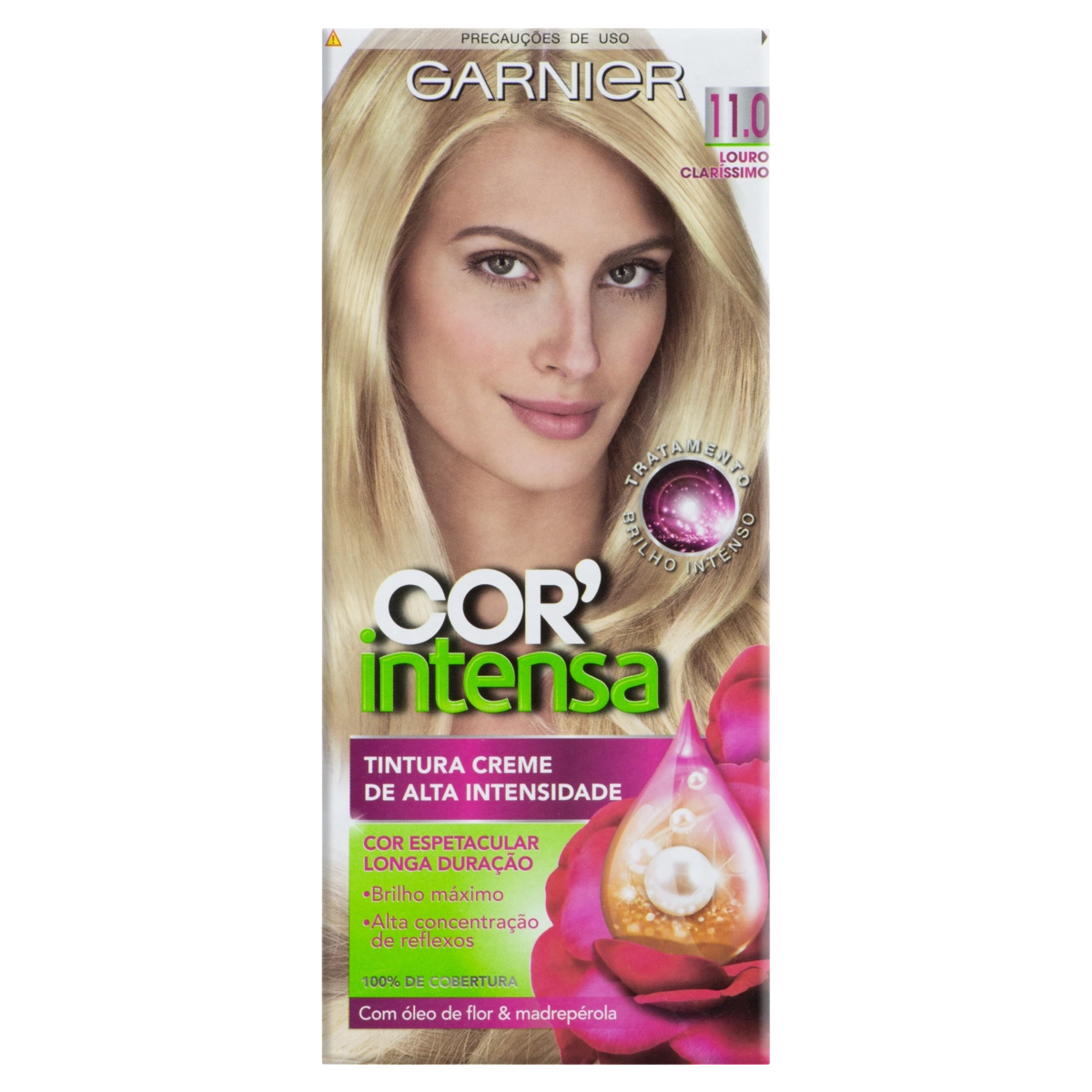 Kit Tintura Creme 11.0 Louro Claríssimo Garnier Cor Intensa