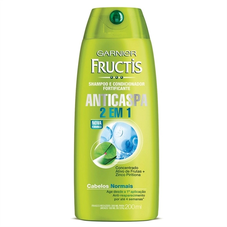 Shampoo Anti Caspa Fructis 200ml 2em1 Unit
