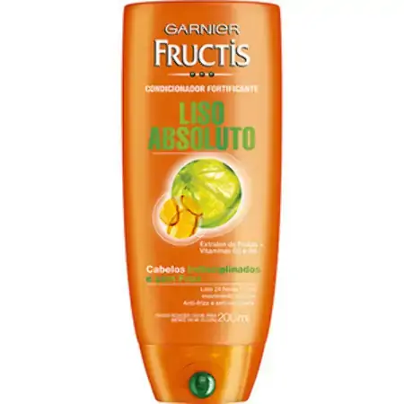 Condicionador Garnier Fructis Fortificante Liso Absoluto