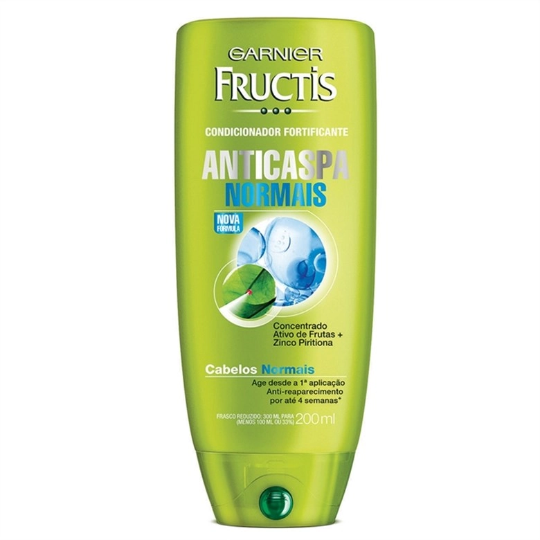 Condicionador Anti Caspa Fructis 200ml Unit