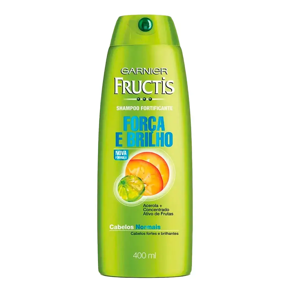 Shampoo Uso Diário Fructis 400ml Força E Brilho Unit