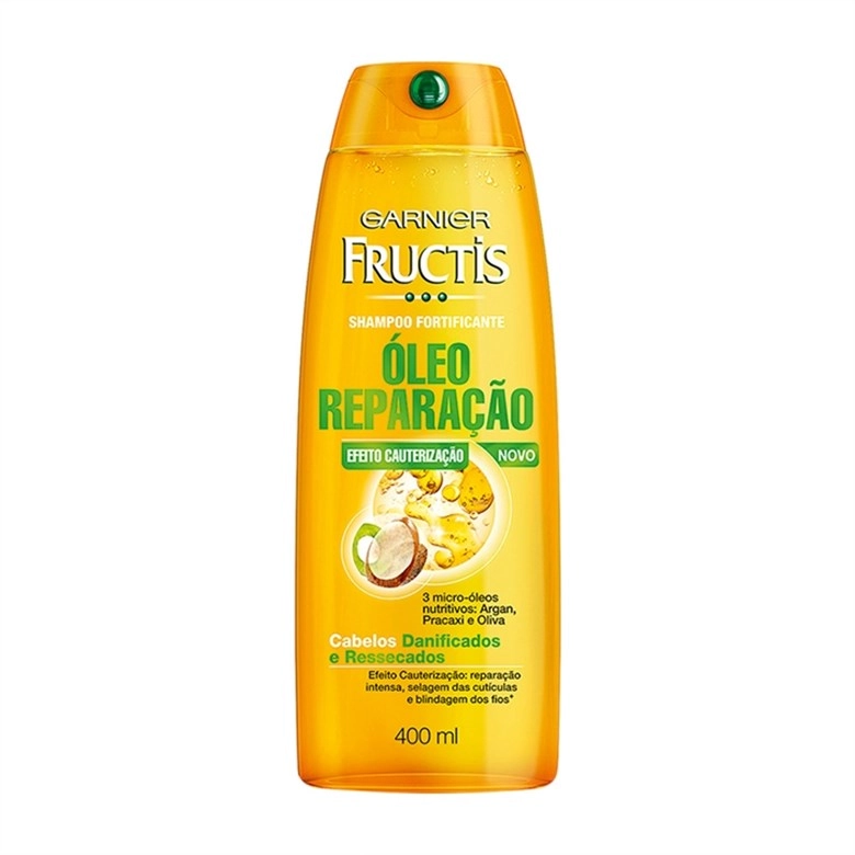 Shampoo Uso Diário Fructis 400ml Reparação 3 Oleos Unit