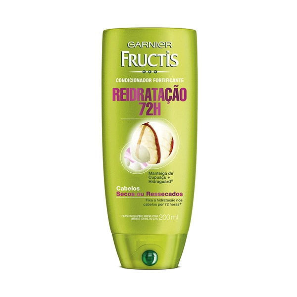 Condicionador Garnier Fructis Fortificante Reidratação 72h