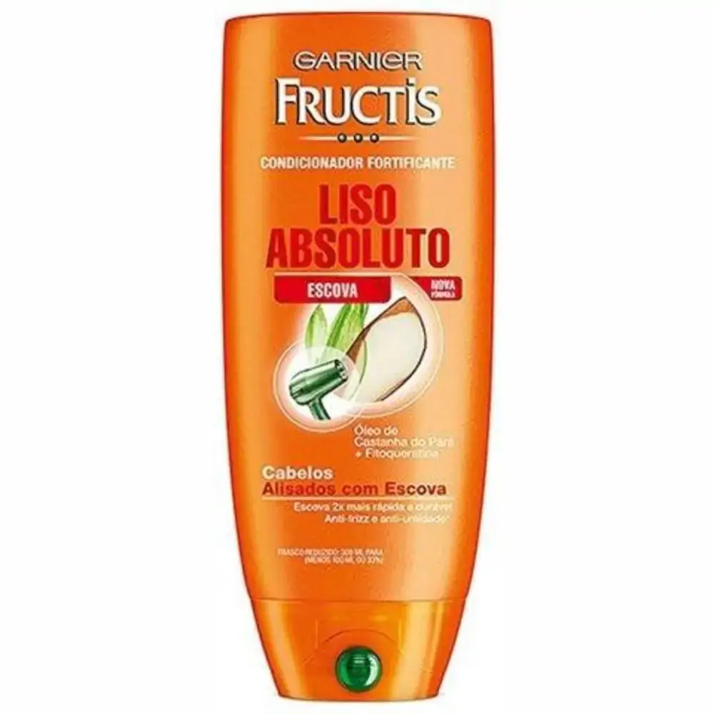 Condicionador Fructis Liso Absoluto Escova