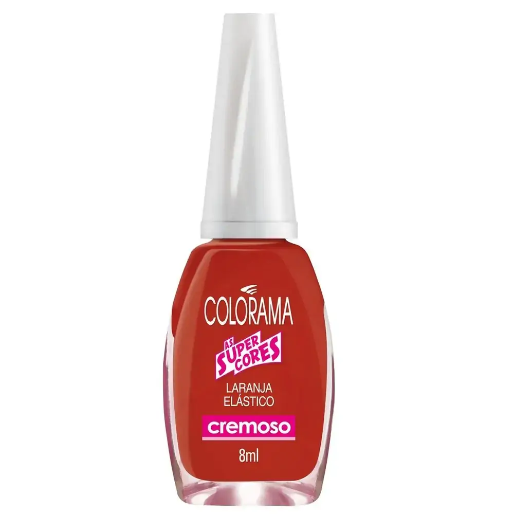 Esm Colorama Super Cores Creme Laranja Elastico