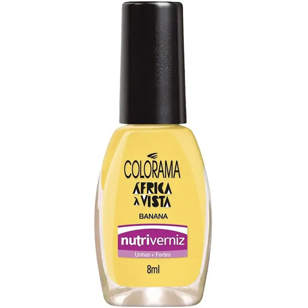 Esmalte Colorama Africa 8ml Banana Amarelo