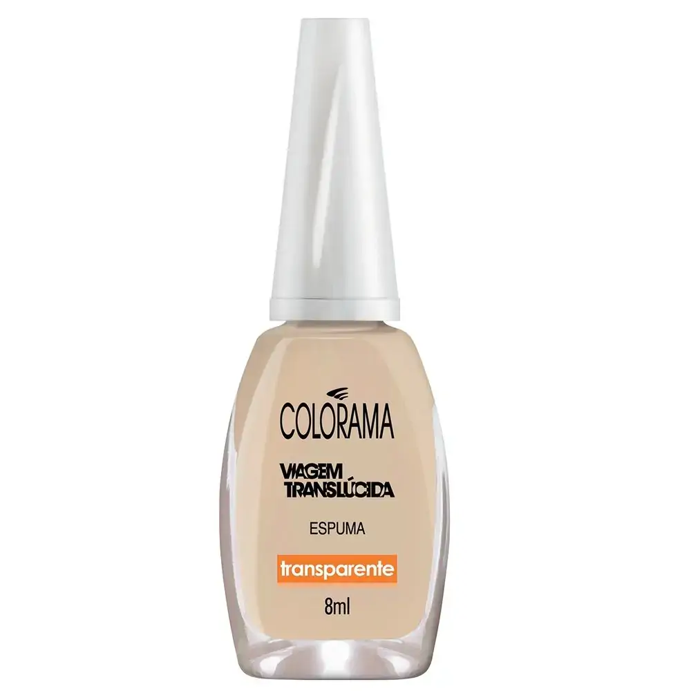 Esmalte Colorama Natural Transparente Espuma 8ml