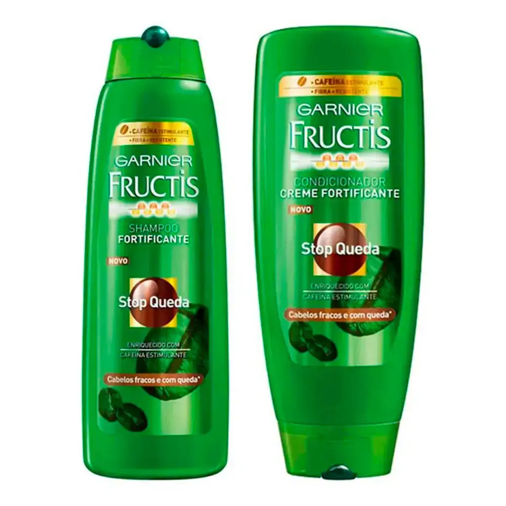 Kit Fructis Shampoo Condicionador Stop Qu