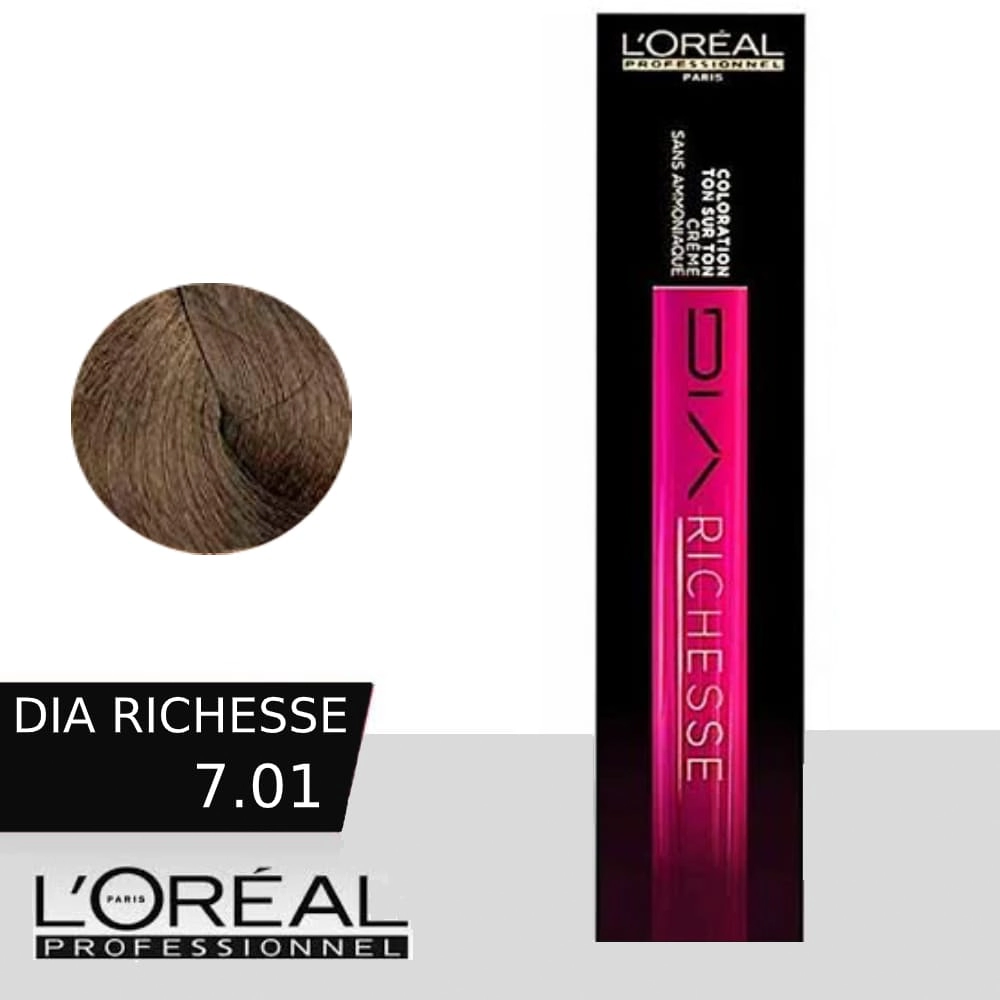 Tonalizante Individual Loreal Profissional Diacolor 7.01 Diarichesse 80g